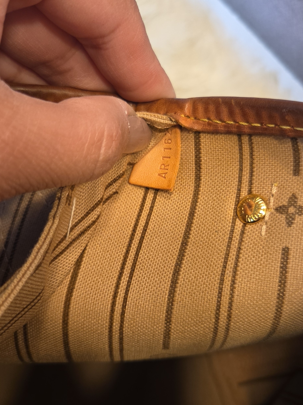 Authentic Louis Vuitton Neverfull PM - Picture 10 of 11